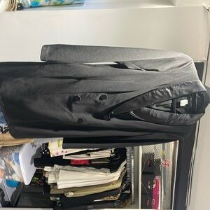 Donna Morgan tuxedo blazer dress